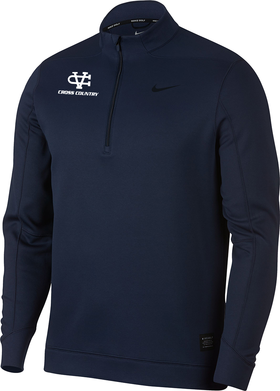 Nike Men s Dri Fit 1 2 Zip Top Navy